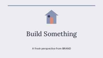 Build Something · Classic youtube thumbnail template
