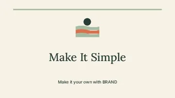 Make It Simple · Classic youtube thumbnail template