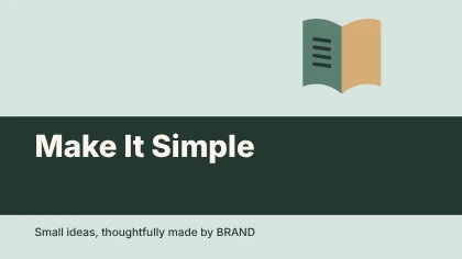 Make It Simple · Stencil youtube thumbnail template