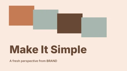 Make It Simple · Terrace youtube thumbnail template