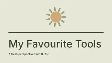 My Favourite Tools · Linework 2 youtube thumbnail template