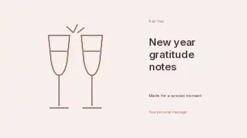 New Year gratitude notes · Columns youtube thumbnail template