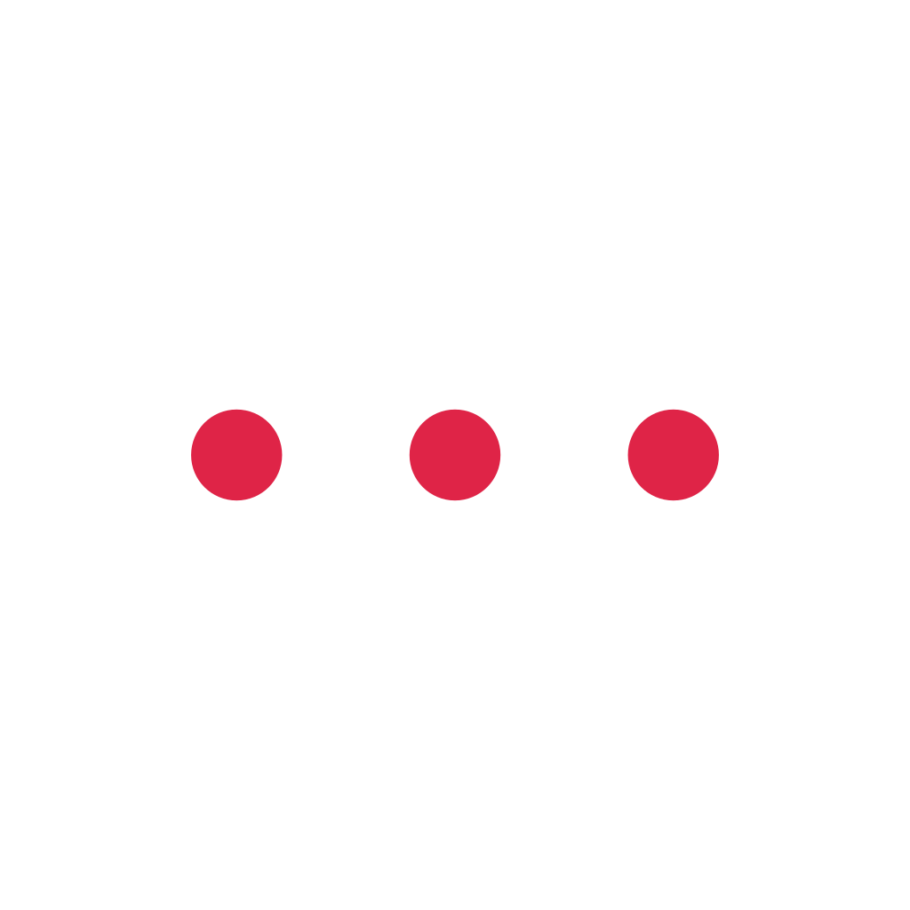 A horizontal divider repeats 3 dots motifs in an evenly spaced row.