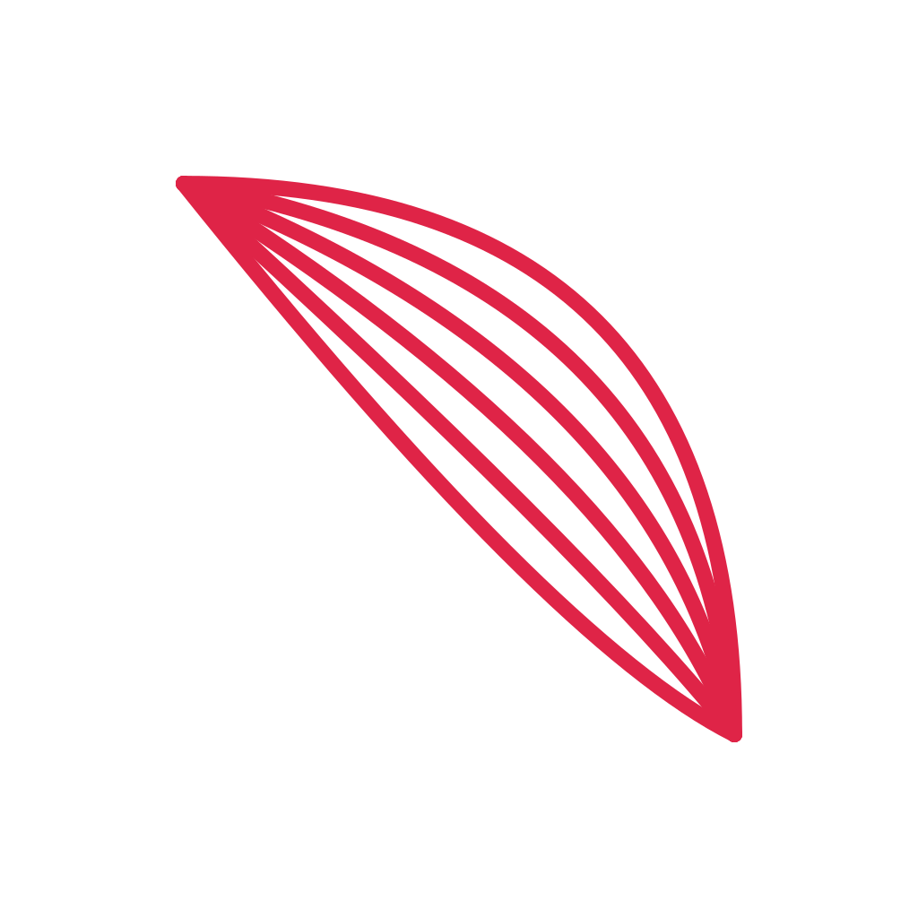 A fan corner ornament opens towards the centre from the top right corner.