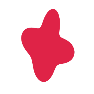 An organic tall form has 4 broad lobes and a smoothly varying outline.