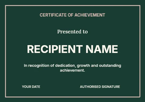 Christmas craft workshop certificate template