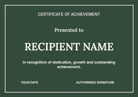 Easter craft workshop certificate template