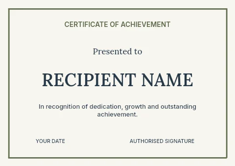 Father’s Day cooking workshop certificate template