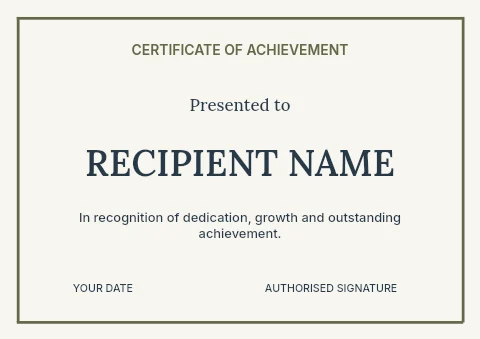 Father’s Day craft workshop certificate template