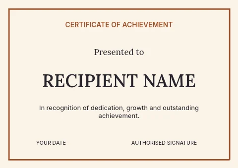 Halloween craft workshop certificate template