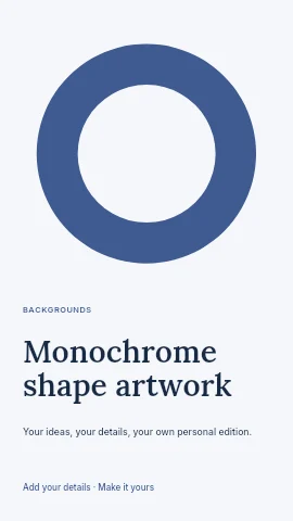 Monochrome shape artwork instagram story template