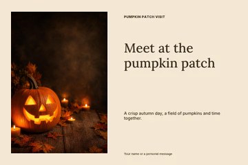 Halloween template collection