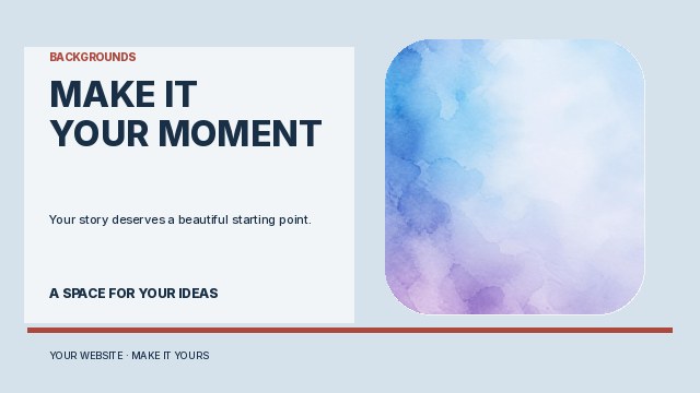 Backgrounds colour block collection