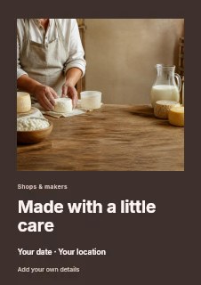 Cheesemaker shaping fresh cheese in Handmade photo showcase · Gallery editorial