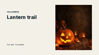 Lantern trail · Split editorial youtube thumbnail template