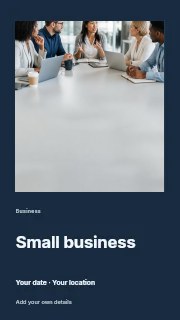 Small business instagram story template · Gallery editorial
