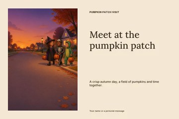 Halloween template collection