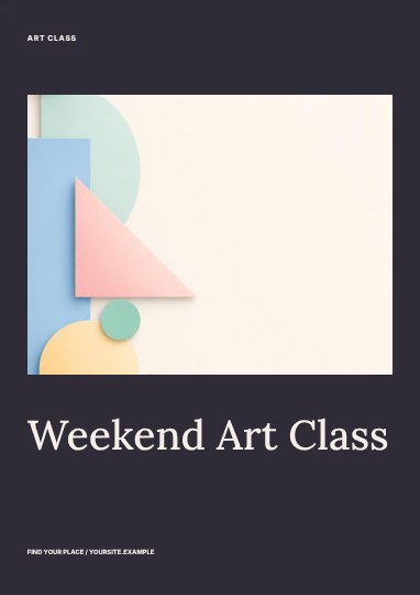 Weekend Art Class · Duotone