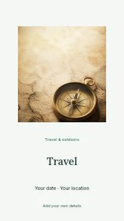Weekend plans instagram story template · Picture window