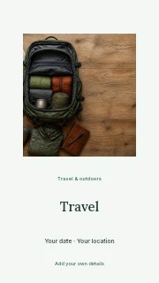Weekend plans instagram story template · Picture window