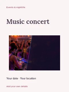 Rooftop DJ Party at Sunset in Music concert · Modern programme
