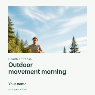 Man jogging on forest trail in Outdoor movement morning · Gallery editorial