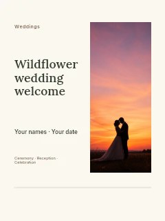 Weddings template collection
