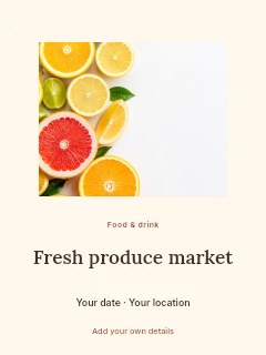 Assorted sliced citrus fruits on white in Fresh produce market · Picture window