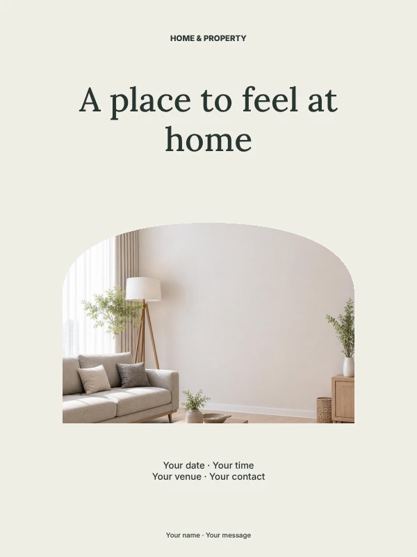 Home photo showcase