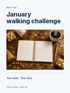 New Year template collection