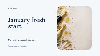 January fresh start youtube thumbnail template · Horizontal photo dialogue