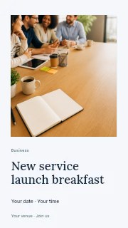 New service launch breakfast instagram story template · Gallery editorial