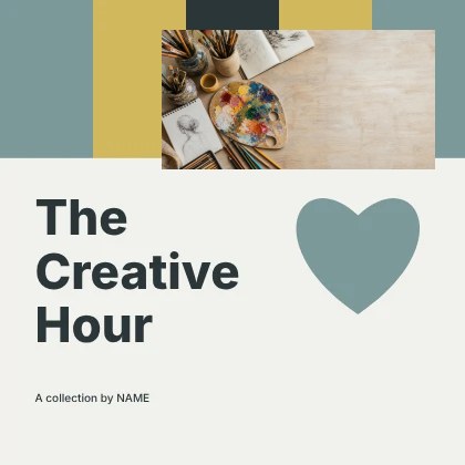 The Creative Hour · Spectrum podcast cover template