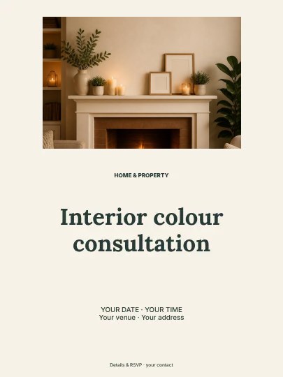 Interior colour consultation · Gallery