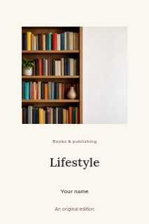 The little coffee book book cover template · Picture window